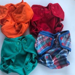 4 waterproof covers for cloth diapers